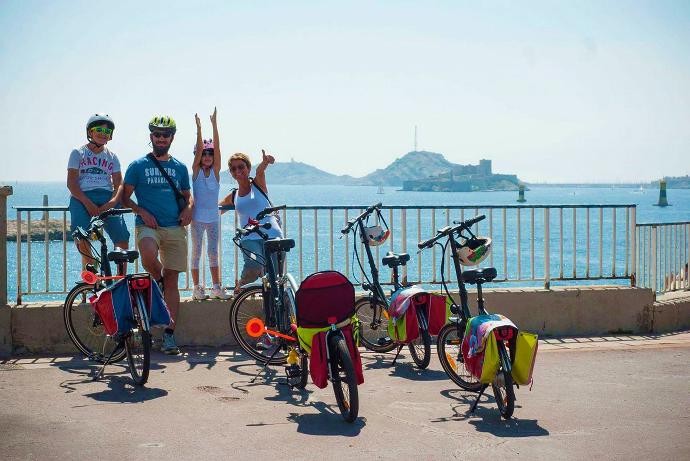 Grand Tour of Marseille by electric bicycle : the Fada Tour